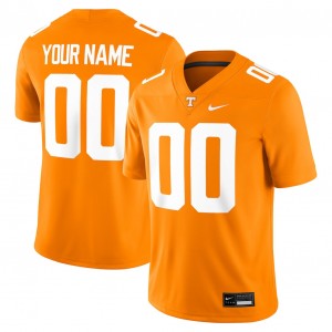 Custom The Volunteer State #00 College Football 2025 Mens Jersey - Tennessee Orange 493860-908