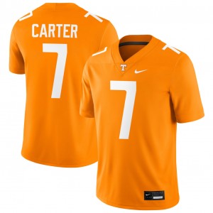 Arion Carter Tennessee Vols College Football #7 Replica Men Jerseys - Tennessee Orange 616561-232