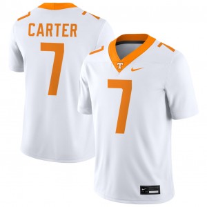 Arion Carter Tennessee Vols Men's Alumni #7 College Football Jersey - White 960590-120