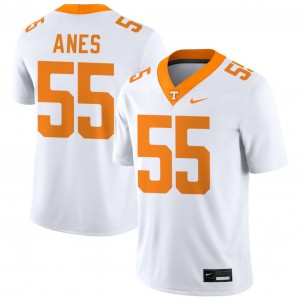 Brenden Anes UT Volunteers #55 College Football Mens 2025 Jerseys - White 696612-782