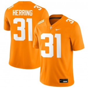 Caleb Herring Tennessee Vols Replica Men #31 College Football Jersey - Tennessee Orange 275250-946
