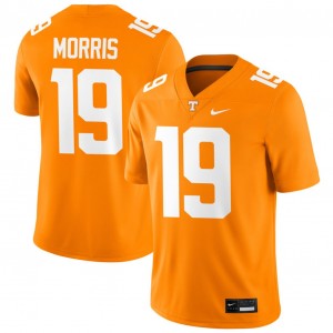Daune Morris UT Vols NCAA College Football Men #19 Jerseys - Tennessee Orange 297113-508