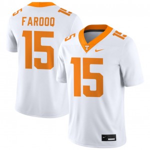 Edrees Farooq TN Vols College Football Mens #15 Limited Jerseys - White 312487-753