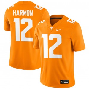 Jaedon Harmon Vols #12 Mens 2025-26 College Football Jersey - Tennessee Orange 513650-398