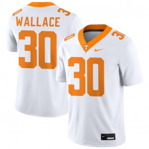 Jamal Wallace Vols #30 Men's 2025-26 College Football Jerseys - White 650358-630