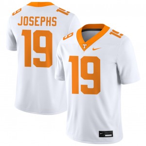 Joshua Josephs Vols Men College Football Alumni #19 Jersey - White 589613-848