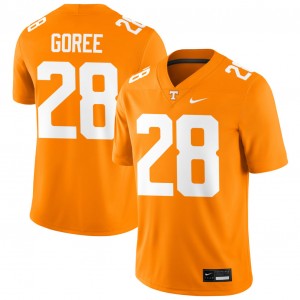 Marcus Goree Jr. The Volunteer State Men's #28 High School College Football Jersey - Tennessee Orange 654136-747