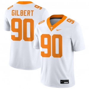 Max Gilbert Tenn Vols Limited College Football Men #90 Jerseys - White 532354-592