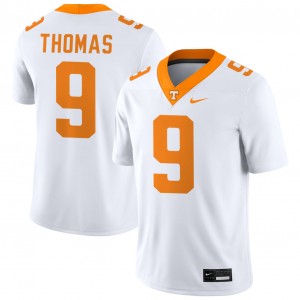 Star Thomas University Of Tennessee College Football 2025 Men #9 Jersey - White 709844-970