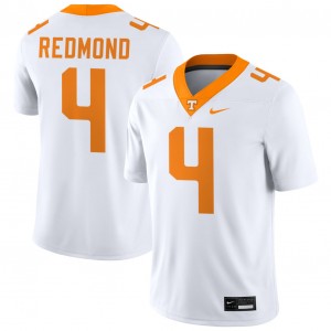 Ty Redmond Tennessee Vols #4 Men Embroidery College Football Jerseys - White 469038-104