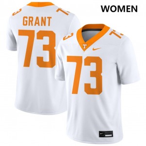 Brian Grant University Of Tennessee Women #73 College Football Official Jerseys - White 218834-584