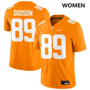 Joakim Dodson The Volunteer State Women #89 College Football Embroidery Jerseys - Tennessee Orange 988168-875