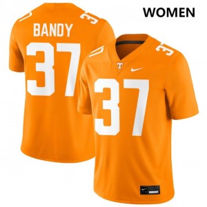 Montrell Bandy TN Vols Womens #37 High School College Football Jerseys - Tennessee Orange 874433-191
