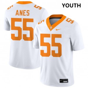 Brenden Anes Tenn Vols College Football Youth #55 Alumni Jersey - White 604111-217