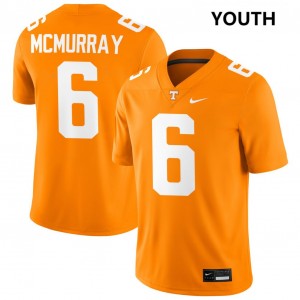 Jalen McMurray TN Vols Youth College Football Alumni #6 Jerseys - Tennessee Orange 265952-592