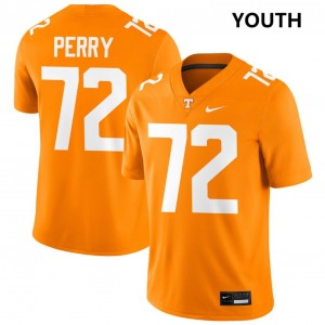 Jesse Perry UT Youth Game College Football #72 Jersey - Tennessee Orange 783313-713