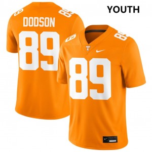Joakim Dodson Tennessee Vols Official #89 College Football Youth Jersey - Tennessee Orange 438335-505