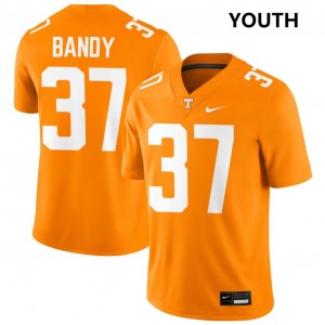 Montrell Bandy UTK #37 College Football Official Youth Jerseys - Tennessee Orange 466862-439