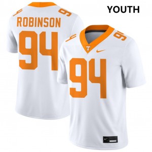 Nathan Robinson Tennessee College Football Official Youth #94 Jersey - White 620611-507