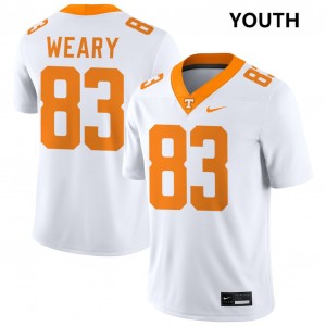 Trey Weary TN Volunteers Limited College Football Youth #83 Jerseys - White 228358-926