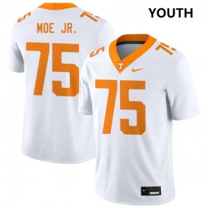 Wendell Moe Jr. TN Volunteers Youth NCAA College Football #75 Jersey - White 946883-934