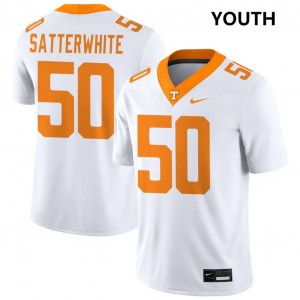 William Satterwhite UTK #50 College Football Alumni Youth Jersey - White 814068-379