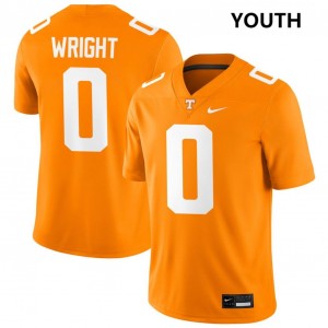 William Wright TN #0 Youth College Football Alumni Jersey - Tennessee Orange 265839-506